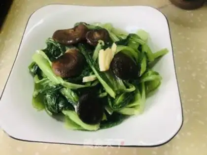 Make Fry mushrooms and cabbage step 7