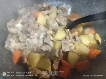 Make Steamed potatoes step 4