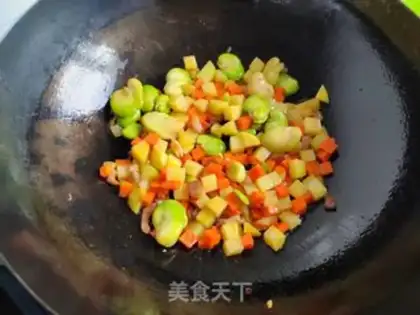 Make Scrambled rice step 4