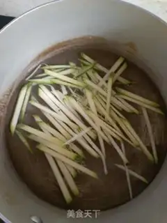 Make Salt water, three colours step 1