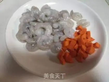 Make Carrot shrimp step 0