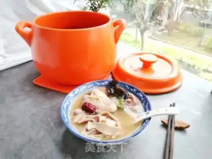 Make A chicken in the belly of a casserole step 12