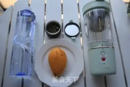 Make Green tea mango step 0