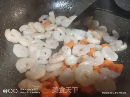 Make Carrot shrimp step 4