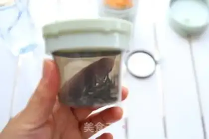 Make Green tea mango step 2