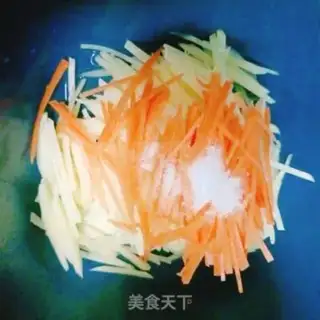 Make Sour potato silk step 1