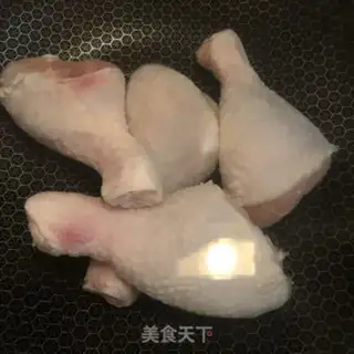 Make Clear the chicken leg step 3