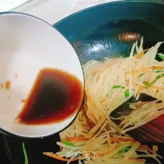 Make Sour potato silk step 5