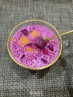Make Milky fruit, Simi step 10