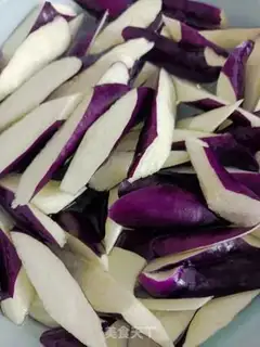 Make Soy sauce and eggplant step 2