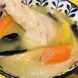 Make Clear the chicken leg step 12