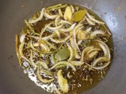 Make Spicy red oil step 12