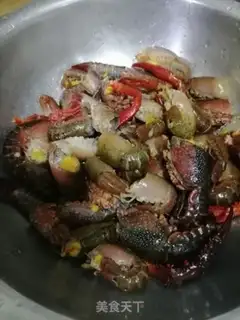 Make Spicy lobster step 1