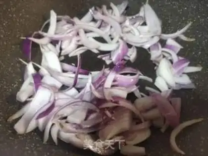 Make Onion beef step 1