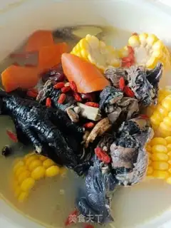 Make Corn chicken soup step 5