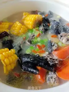 Make Corn chicken soup step 6