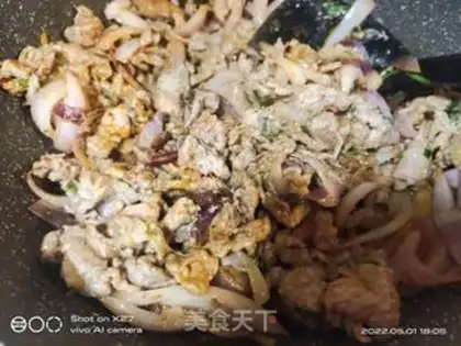 Make Onion beef step 5
