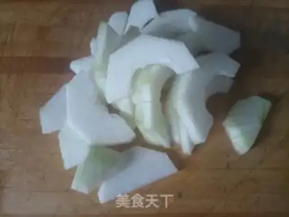 Make Red-hot melons step 1