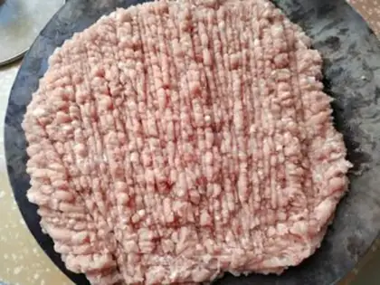 Make Fresh meat bag step 1