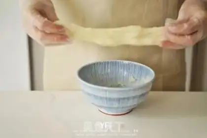 Make The moss, the sesame oil step 5
