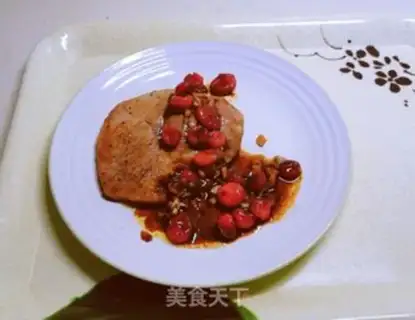 Make Sour sauce fried steak step 11