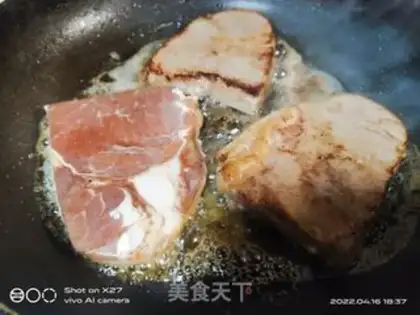 Make Fried steak step 1