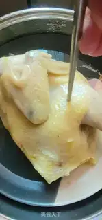 Make Slippery hands tore chickens step 6