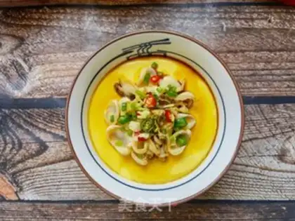 Make Oiled abalone eggs step 17