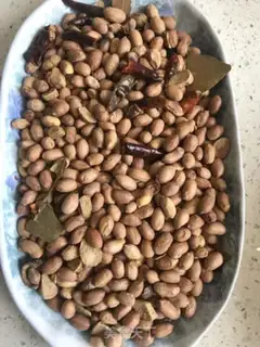 Make Salted peanut rice step 2