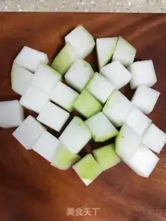 Make Meat melon step 1