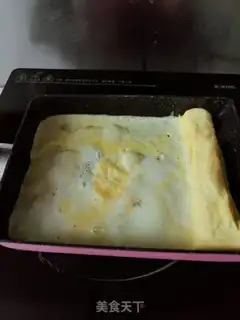 Make A flower with thick eggs step 11