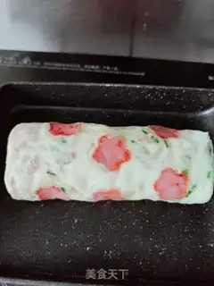 Make A flower with thick eggs step 18
