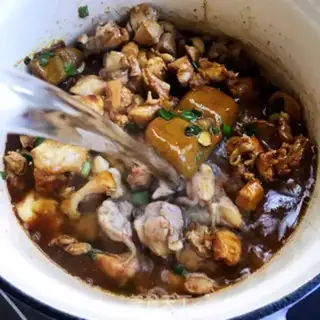 Make Curry chicken lids step 6
