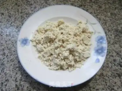 Make Suffering chicken tofu step 1