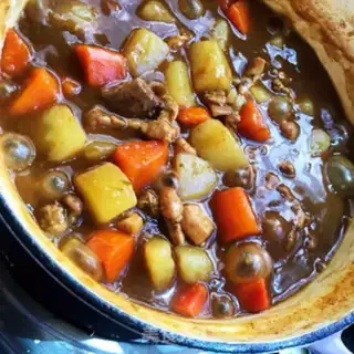 Make Curry chicken lids step 10