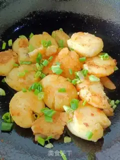 Make Fried potatoes step 7