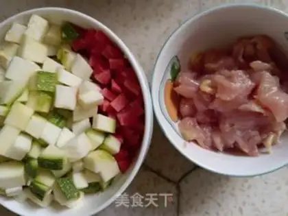 Make Curry chicken and vegetables step 4