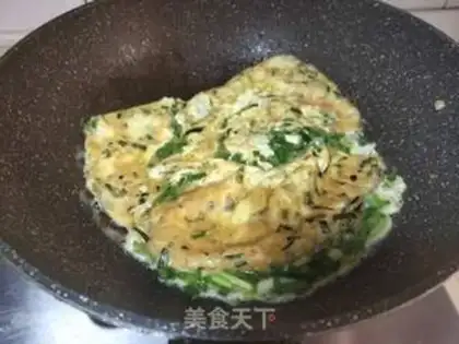 Make Cream fried eggs step 4