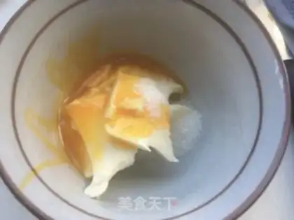 Make Sweet salt toast step 1
