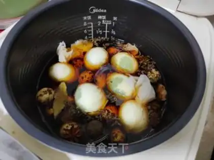 Make Lysa tea eggs step 8