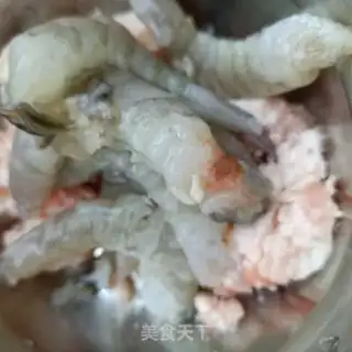 Make Shrimp, black bread step 3