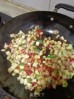 Make Curry chicken and vegetables step 8