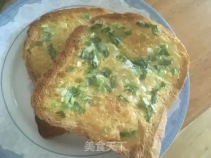 Make Sweet salt toast step 7