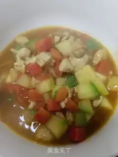 Make Curry chicken and vegetables step 12