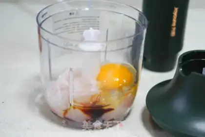 Make Steam fish cake step 1