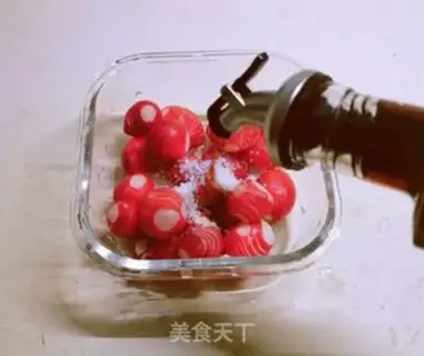 Make A cherries carrot step 7