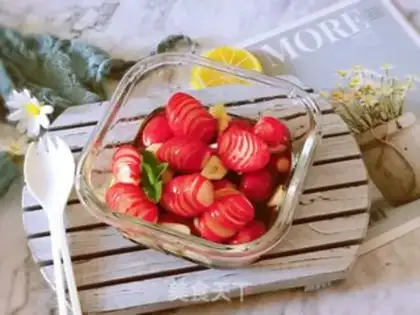 Make A cherries carrot step 11