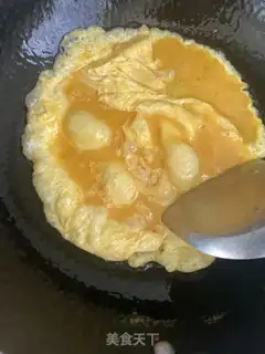 Make Pepper fried eggs step 7