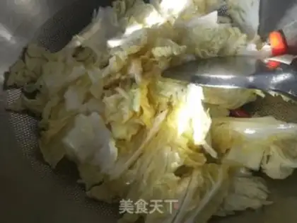 Make Spicy cabbage step 3