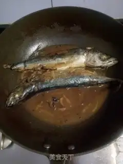 Make Red-burned mackerel step 7